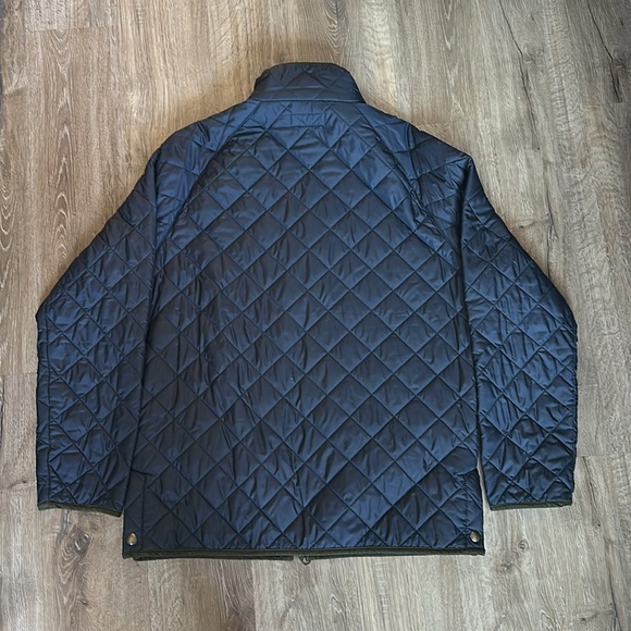 Polo Ralph Lauren Mens Quilted Jacket Size L corduroy Trim - Picture 7 of 8